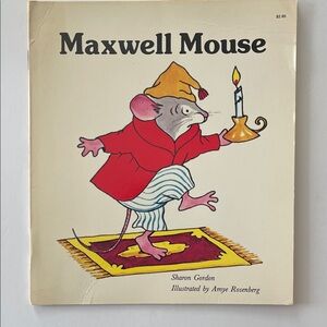 Vintage Troll 1981 Maxwell Mouse Book Sharon Gordon